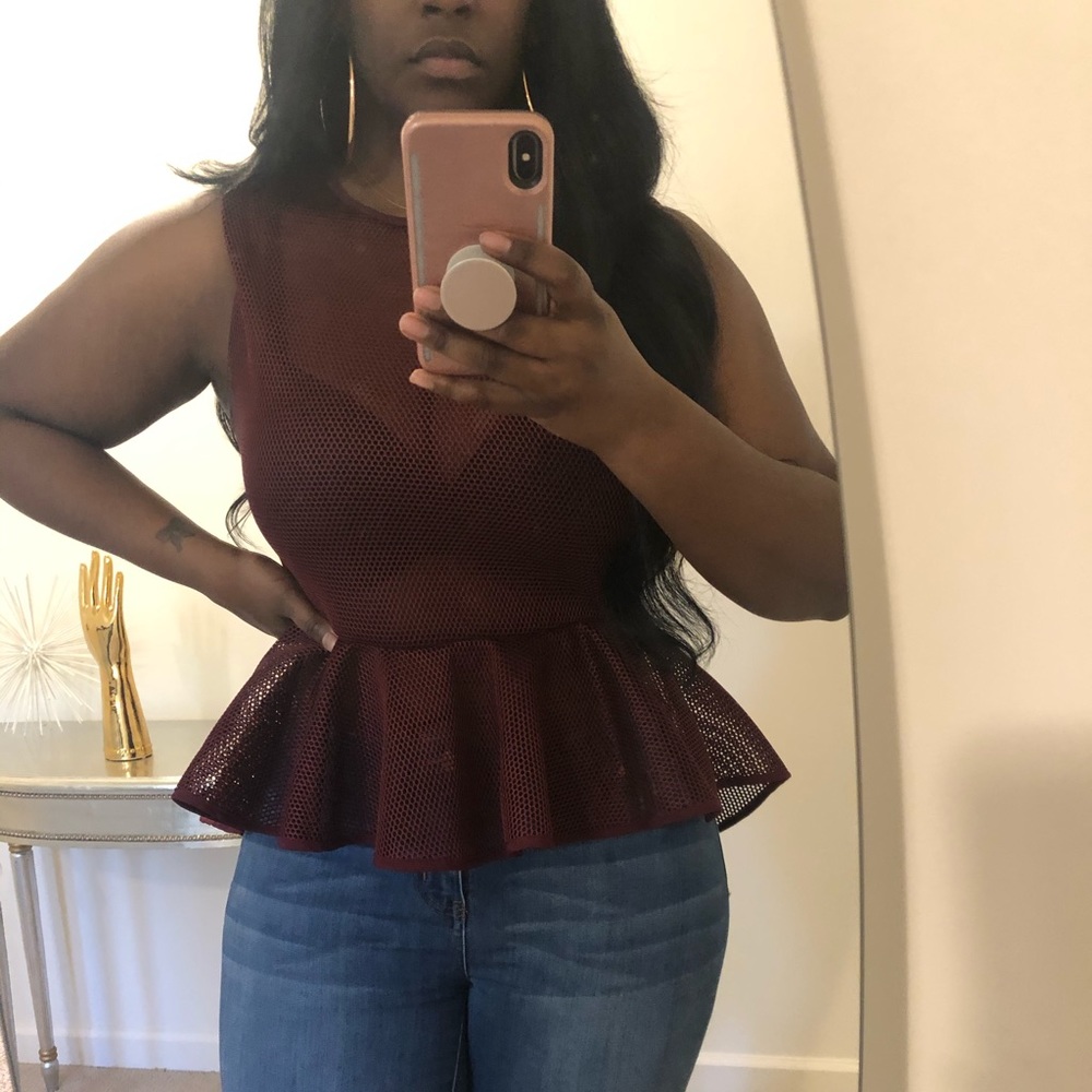 Peplum top